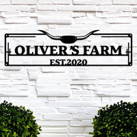 Custom Farm Name Sign
