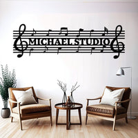 Custom Music Studio Sign