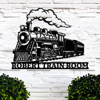 Custom Train Room Sign