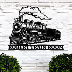 Custom Train Room Sign