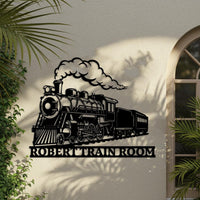 Custom Train Room Sign