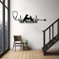 Custom Veterinarian Name Sign