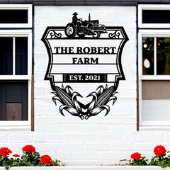 Corn Farm Sign Custom