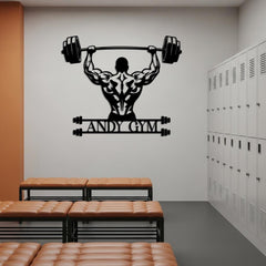 Custom Gym Name Sign
