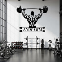 Custom Gym Name Sign