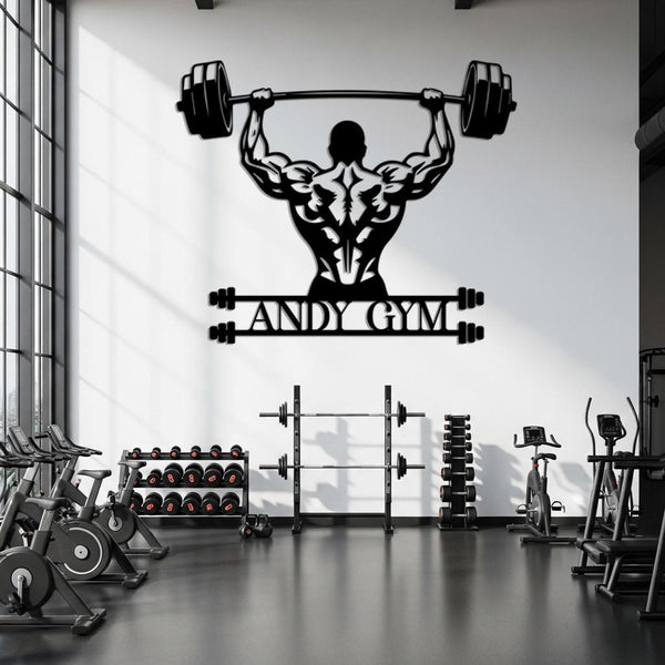 Custom Gym Name Sign
