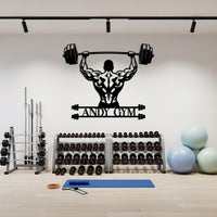 Custom Gym Name Sign
