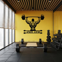 Custom Gym Name Sign