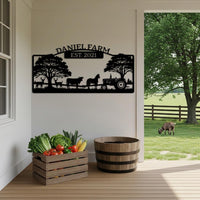 Custom Farm Sign