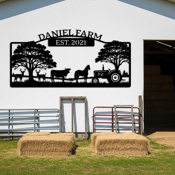 Custom Farm Sign