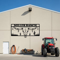Longhorn Ranch Sign