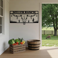 Longhorn Ranch Sign