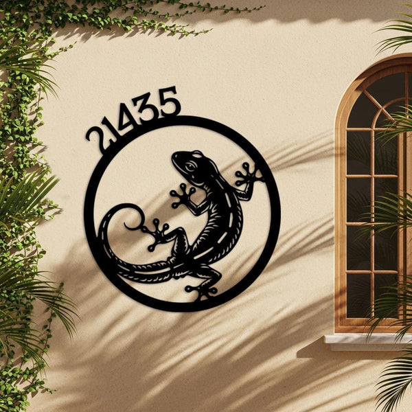 Gecko Address Sign