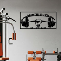 Custom Gym Sign