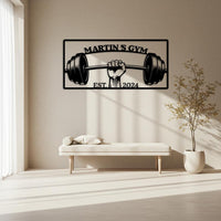 Custom Gym Sign