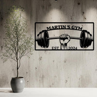 Custom Gym Sign