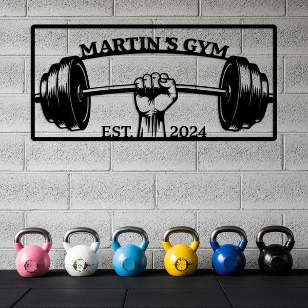 Custom Gym Sign