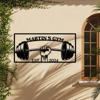 Custom Gym Sign