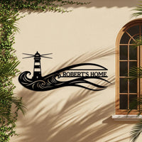 Lighthouse Name Sign