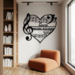 Music Studio Sign