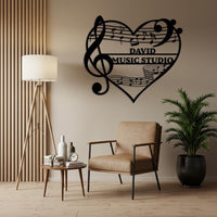 Music Studio Sign