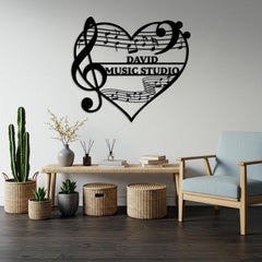 Music Studio Sign