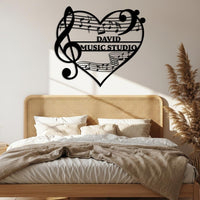 Music Studio Sign