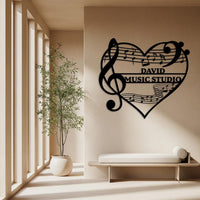 Music Studio Sign