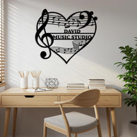 Music Studio Sign