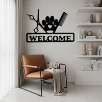 Custom Pet Grooming Sign
