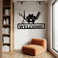 Custom Pet Grooming Sign