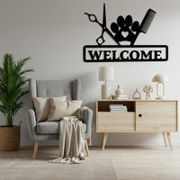 Custom Pet Grooming Sign