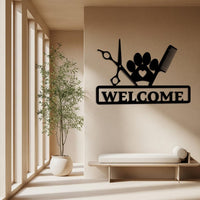 Custom Pet Grooming Sign