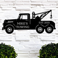 Custom Tow Truck Sign