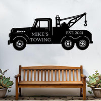 Custom Tow Truck Sign