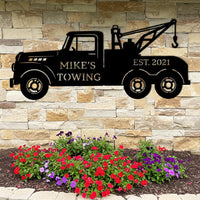 Custom Tow Truck Sign