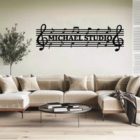 Custom Music Studio Sign