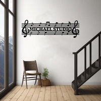 Custom Music Studio Sign