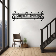 Custom Music Studio Sign