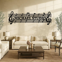 Custom Music Studio Sign