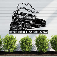 Custom Train Room Sign