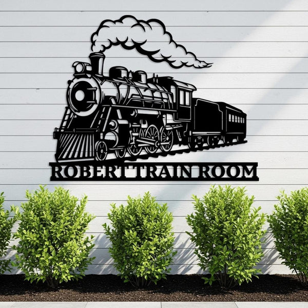 Custom Train Room Sign