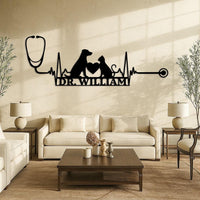 Custom Veterinarian Name Sign