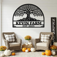 Tree of Life Farm Sign Outdoor
