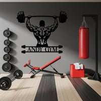 Custom Gym Name Sign
