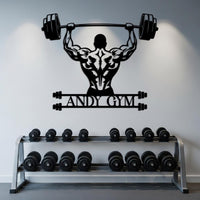 Custom Gym Name Sign