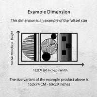 Huge Contemporary Metal Wall Art