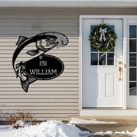 Lodge Address Sign