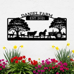 Custom Farm Sign