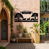 Custom Farm Sign